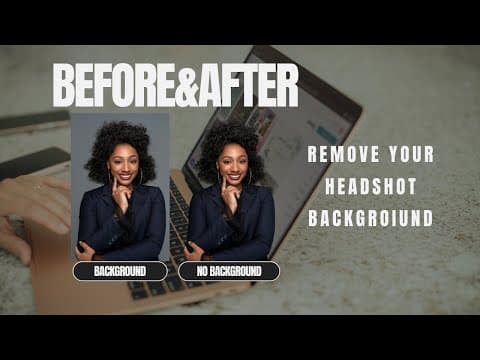 How To Remove The Background Of Your Headshot - For Real Estate Agents