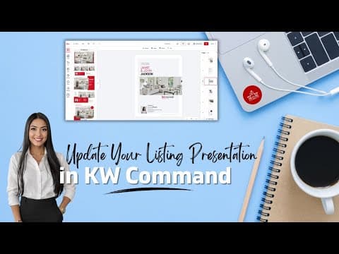 How to Update Your Listing Presentation in KW Command