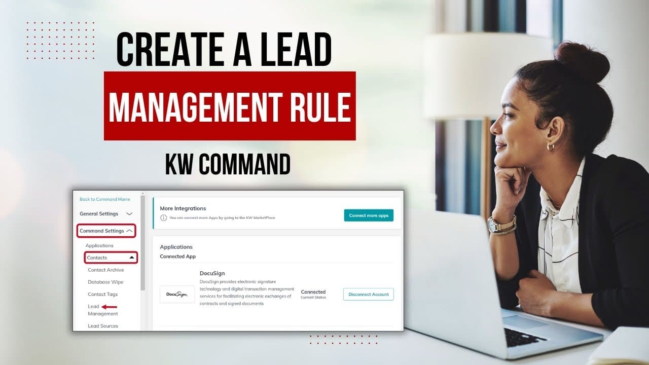 Create a Lead Management Rule for Incoming Leads in Command (Solo Agents)