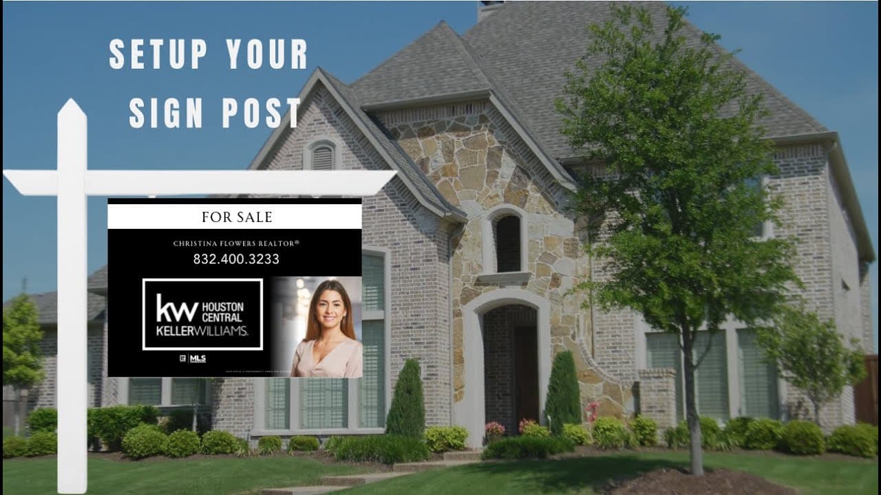 How To Install A Sign Post